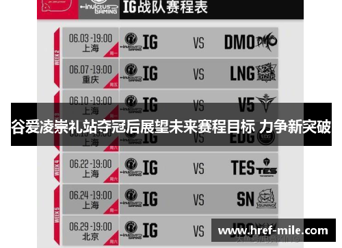 谷爱凌崇礼站夺冠后展望未来赛程目标 力争新突破