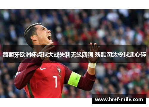 葡萄牙欧洲杯点球大战失利无缘四强 残酷淘汰令球迷心碎